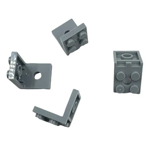 Support pour figurines de construction 15 pcs Support pour minifigurines avec fixation sur base d'affichage Organisation de collection Socle