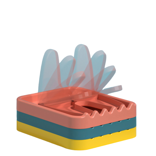 Support pour ustensiles de cuisine et couvercles T802
