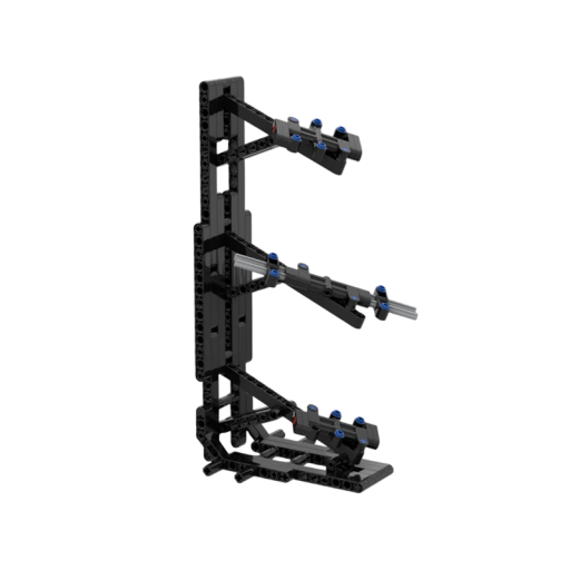 Support pour voitures de course en briques 169 pièces Compatible avec Speed Champions 3 connecteurs pour 3 voitures Support de rangement