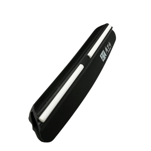 Supporto ausiliario per affilare coltelli da cucina con guida angolare 15° scivolo in ceramica per pietre ad olio piccolo accessorio per affilatura domestica