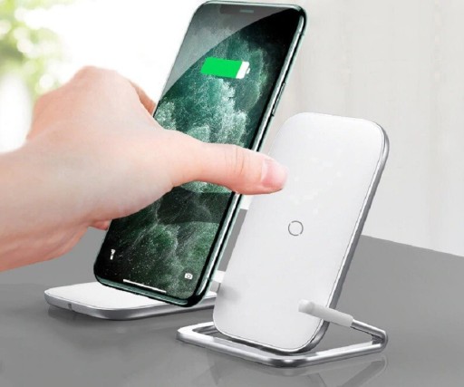 Supporto con caricabatteria wireless Qi 15 W