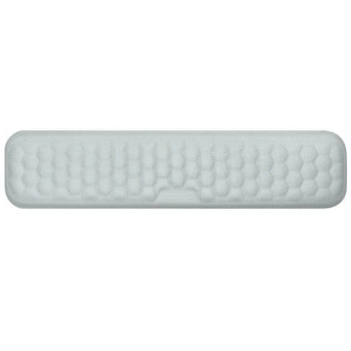 Supporto ergonomico per polso da posizionare davanti alla tastiera 440 x 80 x 20 mm Schiuma memoria Superficie massaggiante Supporto
