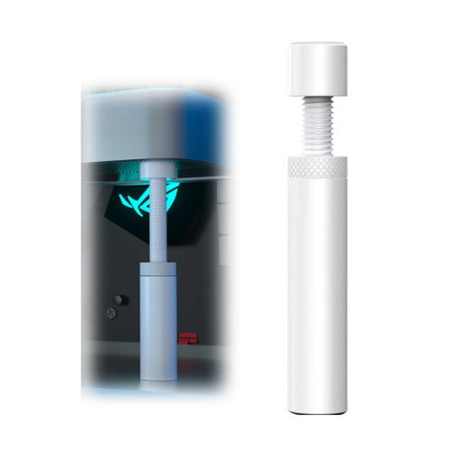 Supporto in alluminio per schede grafiche o processori contro il cedimento con base magnetica e lunghezza regolabile 4,9–8 cm