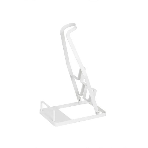 Supporto in metallo per aspirapolvere 40,5 x 24 x 15,3 cm Supporto verticale per aspirapolvere Supporto di stoccaggio universale Bianco