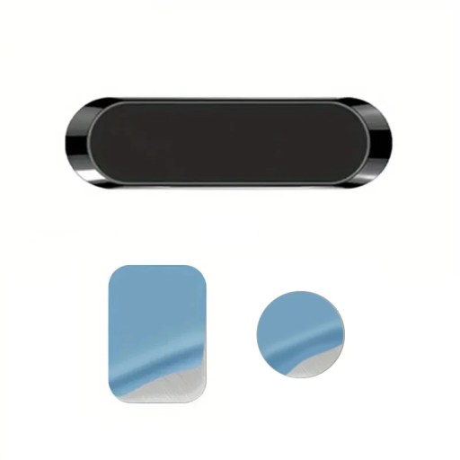 Supporto magnetico per telefono in metallo Supporto adesivo per muro o piano 2 adesivi magnetici Accessori per cellulari Casa