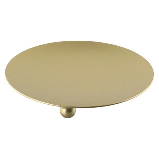 Supporto metallico per candela 7 cm Candelabro rotondo in ghisa in acciaio inossidabile Elegante base per il bagno Candelabro per matrimoni e decorazioni per feste