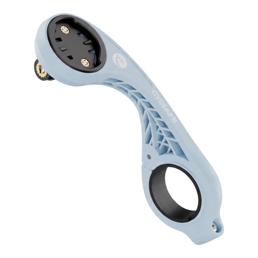 Supporto per bicicletta per manubrio Avanzato per ciclocomputer Luce e videocamera Supporto superiore e inferiore Fissaggio con fascetta