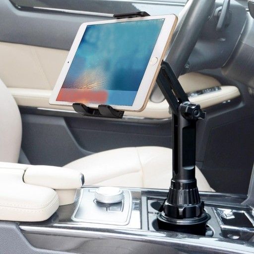 Supporto per tablet da portabicchieri