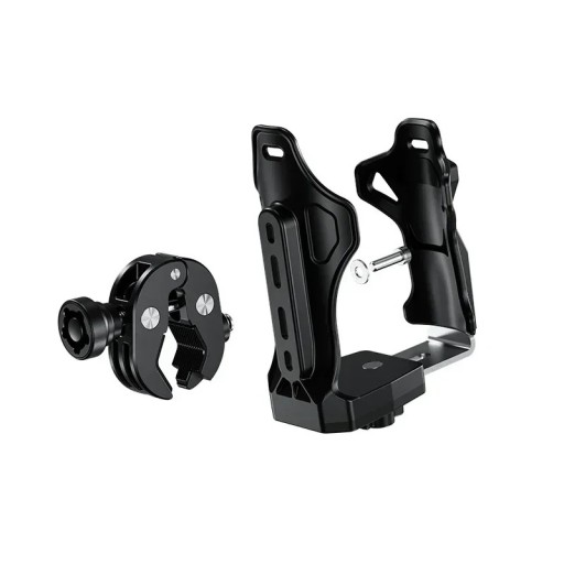 Supporto regolabile per bicicletta 50–90 mm Compatibile con bicicletta, moto, monopattino e passeggino Supporto universale per telefono e dispositivi