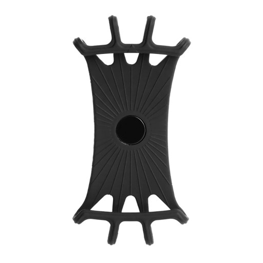 Supporto universale in silicone per telefono da bici, moto o passeggino, supporto rotante a 360° per manubri per GPS e navigazione mobile