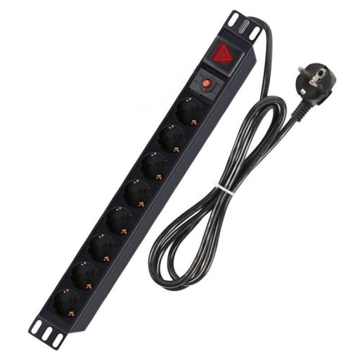 Surge Protector 8 Sockets 2 m