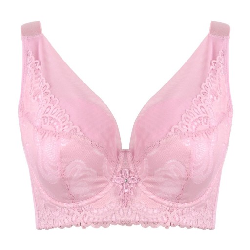 Sutien intarit decorat cu dantela