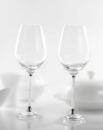Svadobné poháre na víno - 2 ks