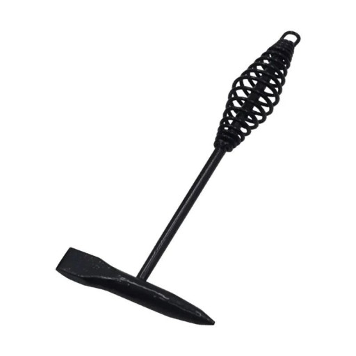 Svářecí sekací kladivo s pružinovou rukojetí špičaté ocelové černé nářadí pro odstraňování strusky a čištění svarů