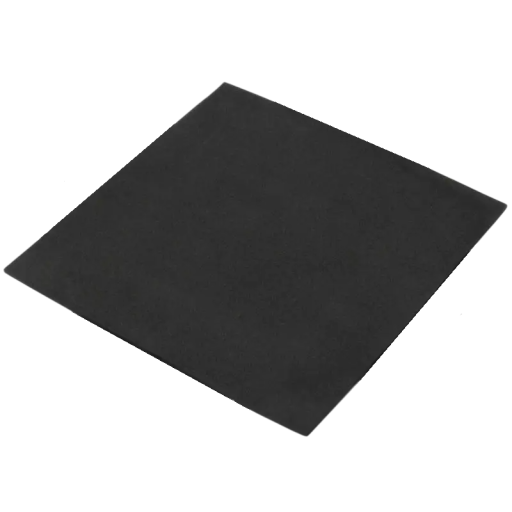 Svart EVA-skumpapper 10 mm 15 x 15 cm tjockt för modellering, kreativt skum för hantverk, dekoration, gör-det-själv-projekt, konstskapande