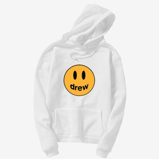 Sweat à capuche pour femme avec imprimé smiley