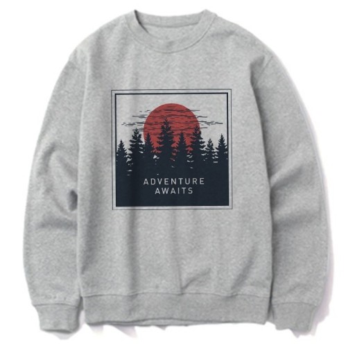 Sweat à capuche pour femmes avec impression B23