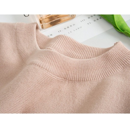Sweater feminino com padrão B48