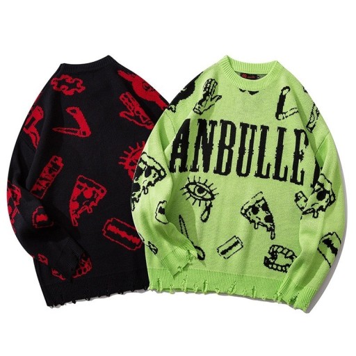 Sweater hip hop masculino