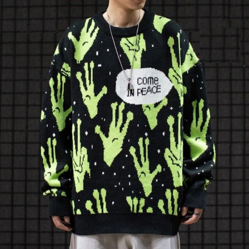 Sweater Masculino Extraterrestre