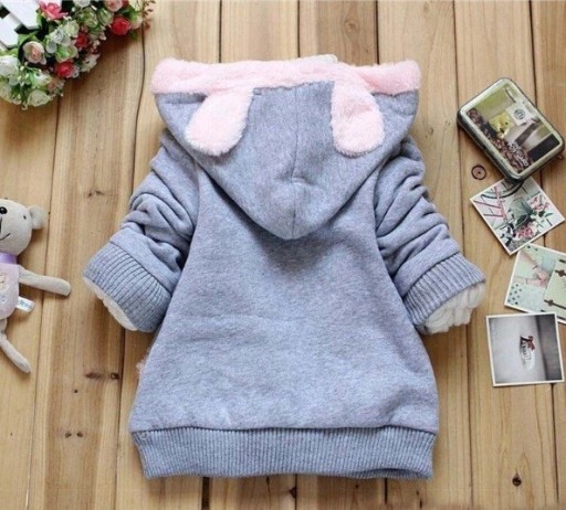 Sweatshirt de algodão para meninas Coelho J1259