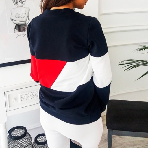 Sweatshirt feminina com padrão A39