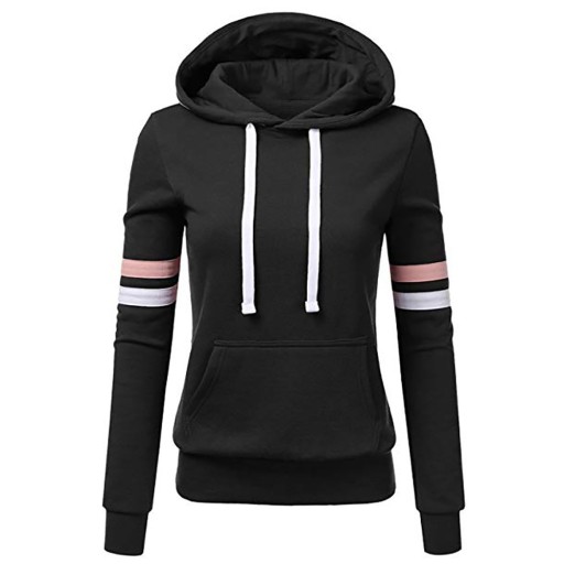 Sweatshirt feminina com riscas