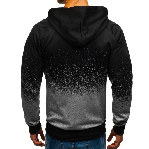 Sweatshirt masculina com fecho