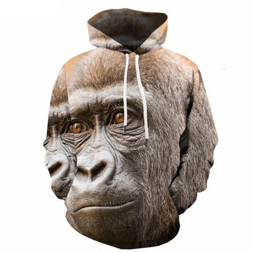 Sweatshirt med 3D-print F155
