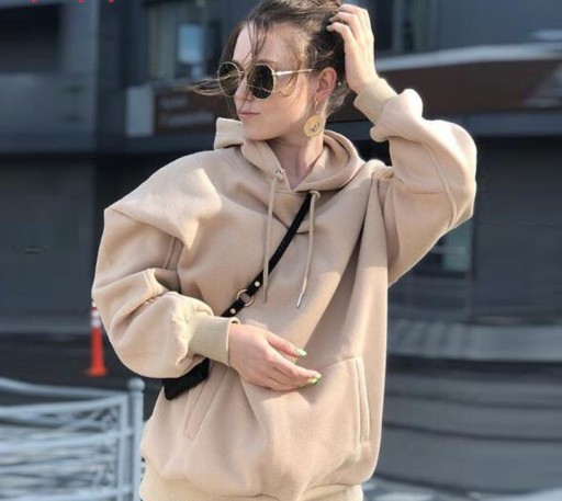 Sweatshirt oversized feminina