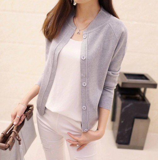 Sweter damski zapinany na guziki G315