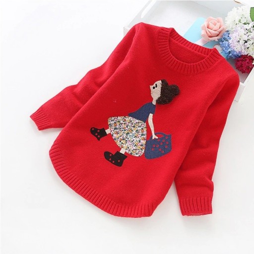 Sweter dziewczęcy L630