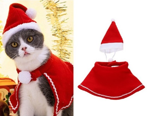 Świąteczny strój dla kota lub psa
