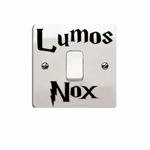 Switch Sticker with Inscription