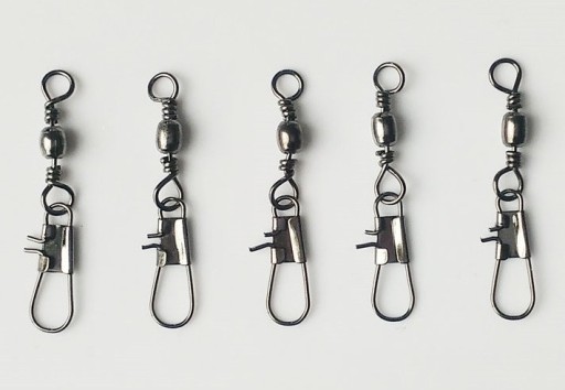 Swivel with Ball Bearing and Carabiner - 50 Pieces