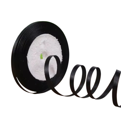 Szalag 6 mm 22 m Dekorációs szalag Szatén szalag ajándékcsomagoláshoz Kreatív alkotás Dekorációs szalag esküvői dekorációhoz Kézzel készített