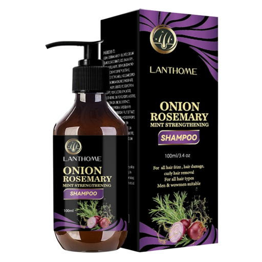 Szampon do wzrostu włosów 100 ml Rozmaryn Cebula Mięta Przeciw wypadaniu włosów Odżywianie włosów Lśniące i miękkie włosy Zniszczone włosy Pielęgnacja włosów