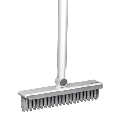Szczotka do podłogi z długim uchwytem obrotowa głowica 180° 106 × 26 cm wielofunkcyjna szczotka do płytek fugi łazienka kuchnia