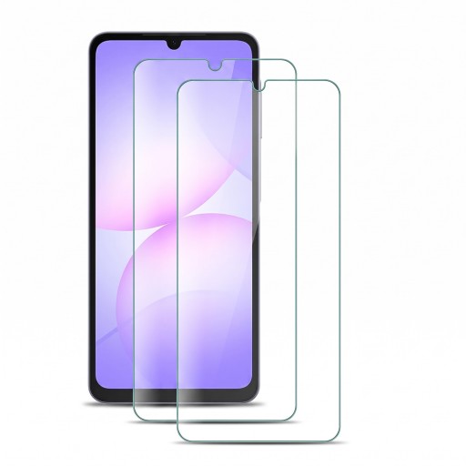 Szkło ochronne Samsung Galaxy A07 5G Twardość 9H 3 szt Odporne szkło hartowane 0,33 mm 2,5D HD Przezroczyste Kompatybilne z etui Ochrona wyświetlacza
