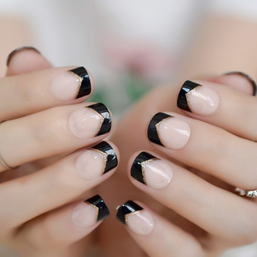 Sztuczne paznokcie French manicure 24 szt