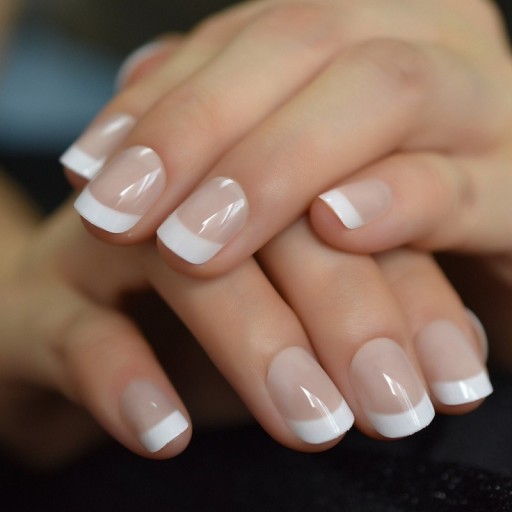 Sztuczne paznokcie French manicure 24 szt