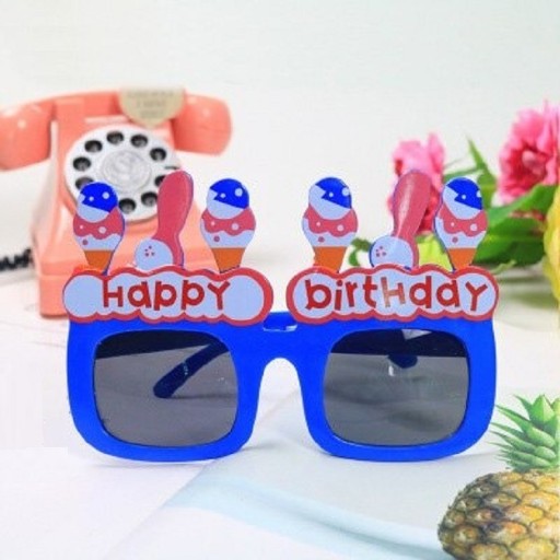 Születésnapi party szemüveg