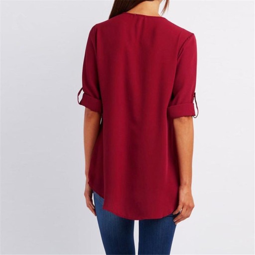 T-shirt à zip pour femmes