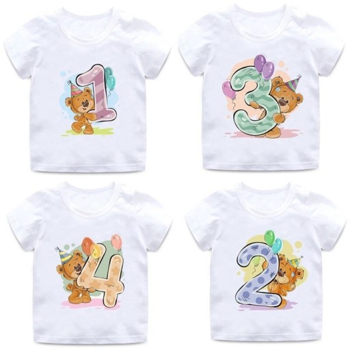 T-shirt d'anniversaire pour enfants B1607
