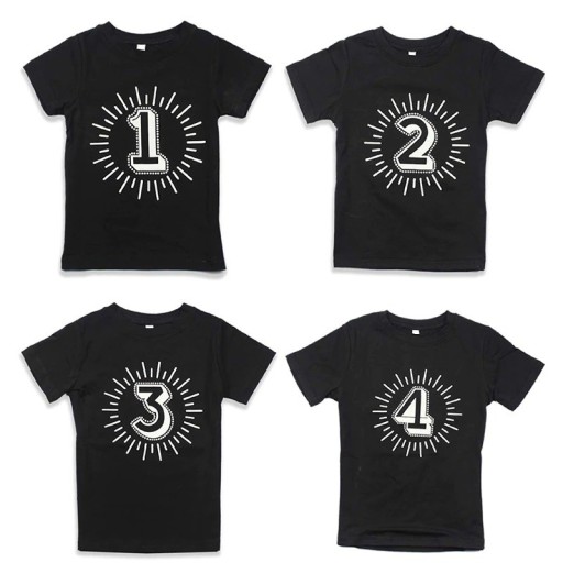 T-shirt d'anniversaire pour enfants B1608
