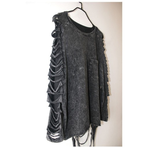 T-shirt da donna con fori A1225