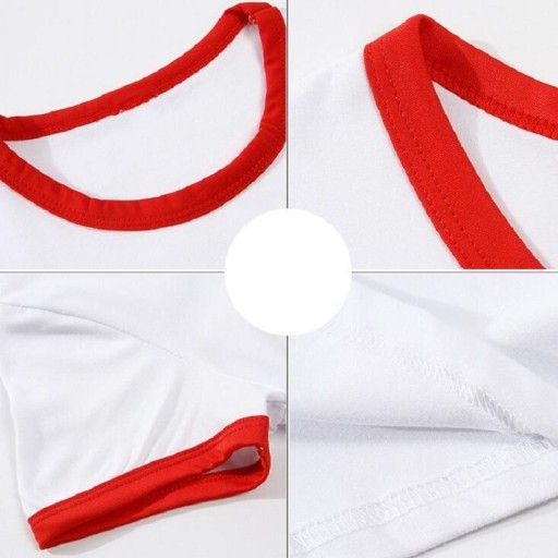 T-shirt dam med kanintryck B376