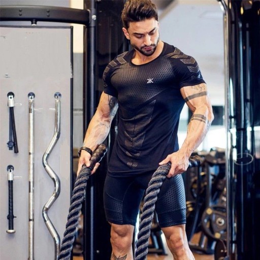 T-shirt de compression pour homme F1751
