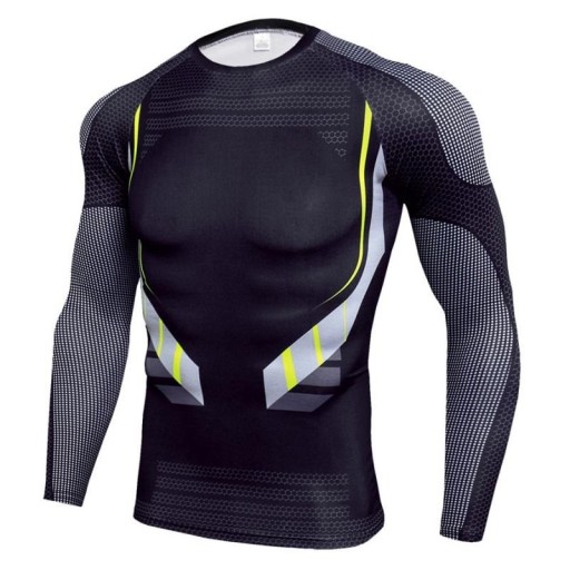 T-shirt de compression pour hommes F1752