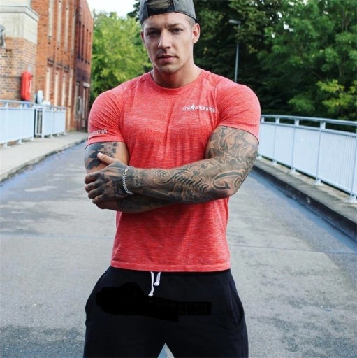 T-shirt de compression pour hommes F1757
